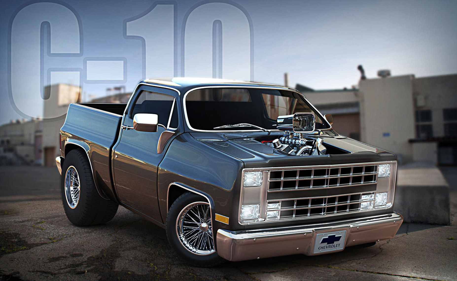 Chevrolet 3d CGI Hillbilly