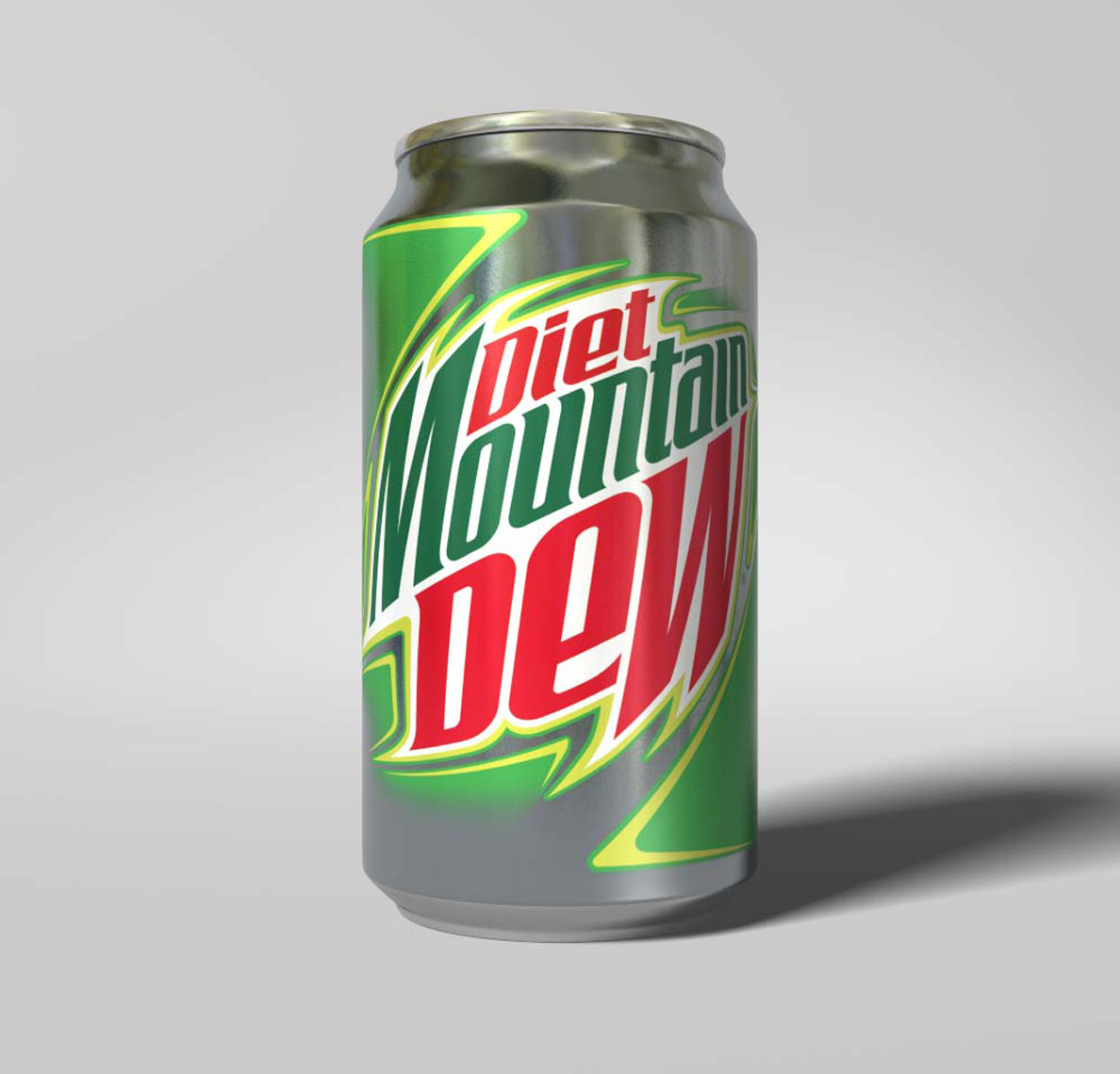 Mountain Dew CGI Soda Can