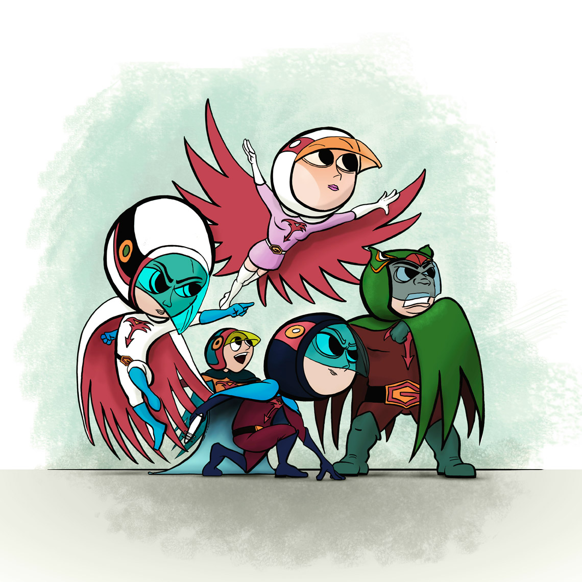 gforce-gatchaman_inked